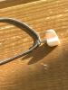 Bracelet en acier, pendentif coquillage